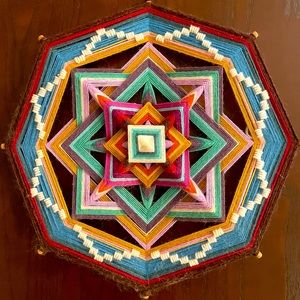 16” 8-sided Ojo dr Dios Mandala